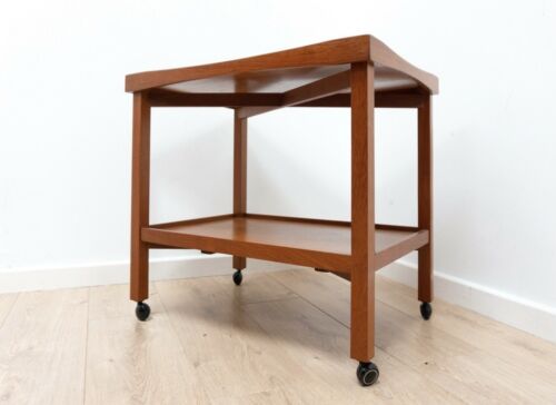 Midcentury Danish Vintage Teak Drinks Trolley Buffet 1960's /1717