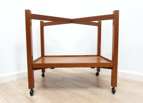 Midcentury Danish Vintage Teak Drinks Trolley Buffet 1960's /1717