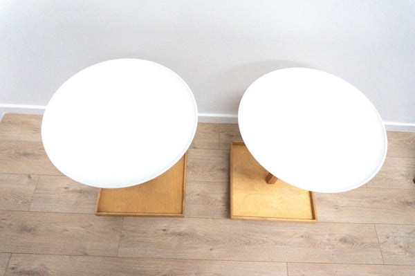 Pair Vintage Ikea Bjorko Side Tables With Tray  By Chris Martin /2272