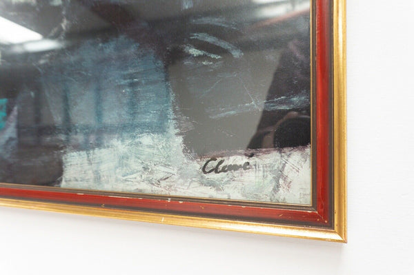 Original Vintage Antoni Clave King Bacchus Framed Signed Lithograph 1960’s /2041