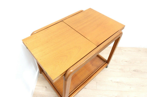 Midcentury Danish Vintage Teak Tea Trolley Buffet Table 1960's /1750