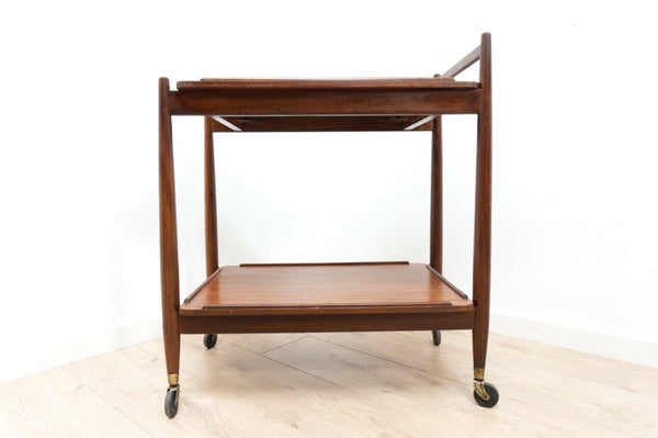 Midcentury Vintage Teak White & Newton Tea Trolley Drinks Trolley 1960's /1736