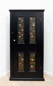 Vintage Antique Pine French Style Hand Painted Storage Cupboard /2308