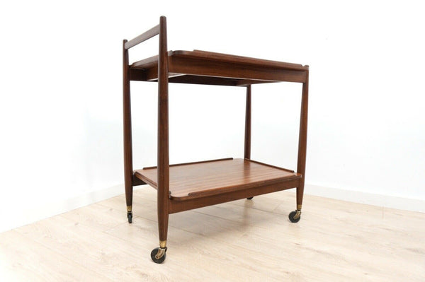 Midcentury Vintage Teak White & Newton Tea Trolley Drinks Trolley 1960's /1736