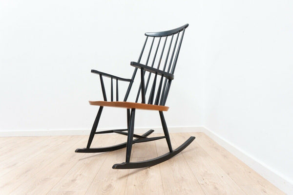 Midcentury Vintage Rocking Chair By Ilmari  Tapiovaara For Asko 1960’s /1856