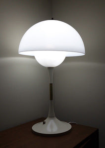 Original Danish Vintage Trixel Table Lamp Bent Karlby Lyfa Panthella /2298