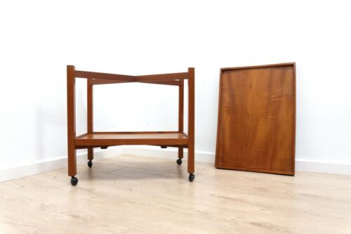 Midcentury Danish Vintage Teak Drinks Trolley Buffet 1960's /1717